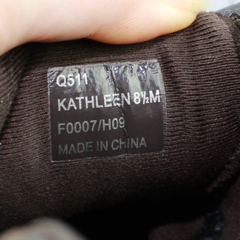 Coach Kathleen Brown Jacquard Sneakers Size 8.5 - Picture 9 of 9